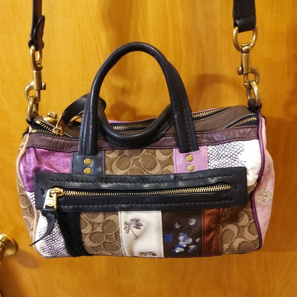 COACH 1941 Collection Jacquard Shuffle Bag. ♥️RARE ♥️ - Picture 3 of 9